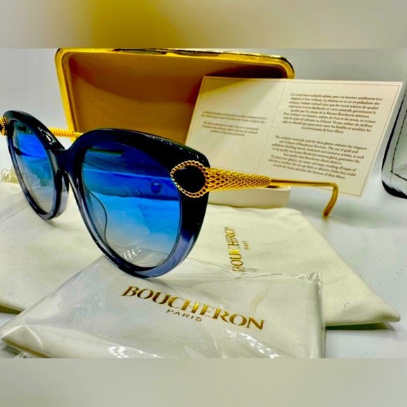 🏆Boucheron BC0081S, 002‼️Size 53-21-145, made in France 🇫🇷 100% Authentic - Picture 3 of 16